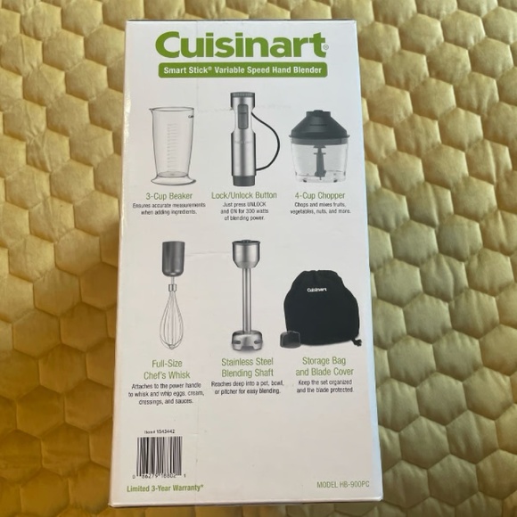 Cuisinart Smart Stick Variable Speed Hand Blender - Picture 2 of 3